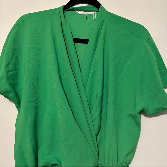 NWT Trina Turk enchantress dress emerald green size L - Picture 3 of 6